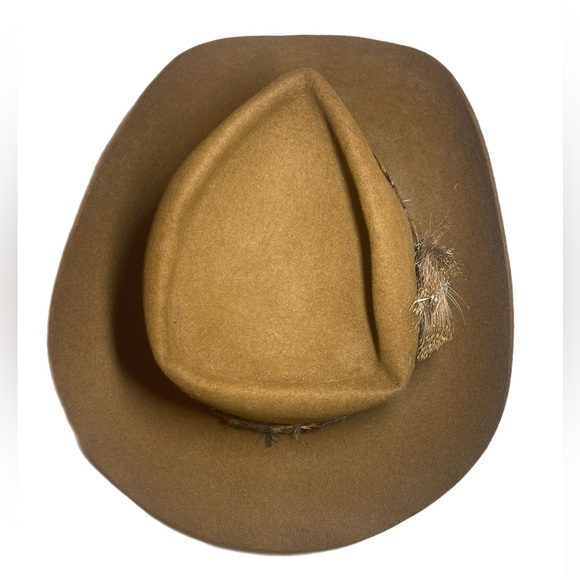 STETSON Authentic Beaver 3X Size 7 3/8 Hat - Picture 11 of 12